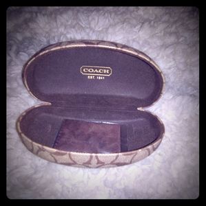 Coach sunglass case